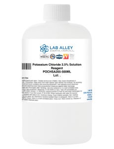 Potassium Chloride 2.5% Solution, Reagent Grade
