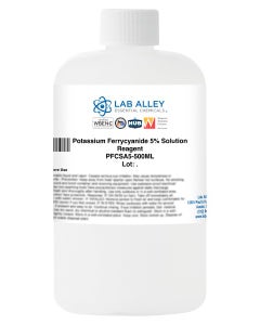 Potassium Ferricyanide 5% Solution, Reagent Grade