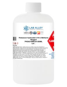 Potassium Hydroxide 0.1N in Methanol, Reagent Grade