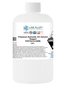 Potassium Hydroxide 10% Solution, Reagent Grade