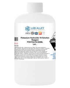 Potassium Hydroxide 1N Solution, Reagent Grade