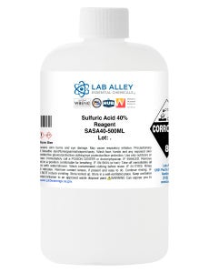 Sulfuric Acid 40% Solution, Reagent Grade