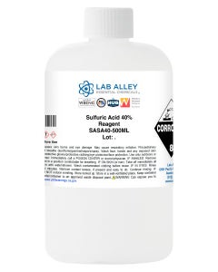 Sulfuric Acid 40% Solution, Reagent Grade