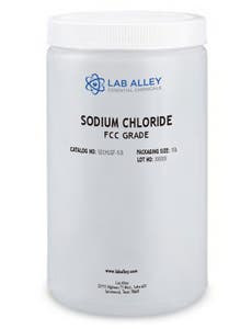 Sodium Chloride Crystal, FCC Grade, Kosher, Halal