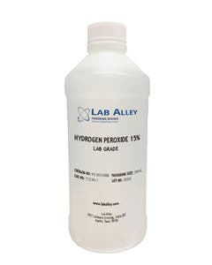 Hydrogen Peroxide 15% Solution, Lab Grade