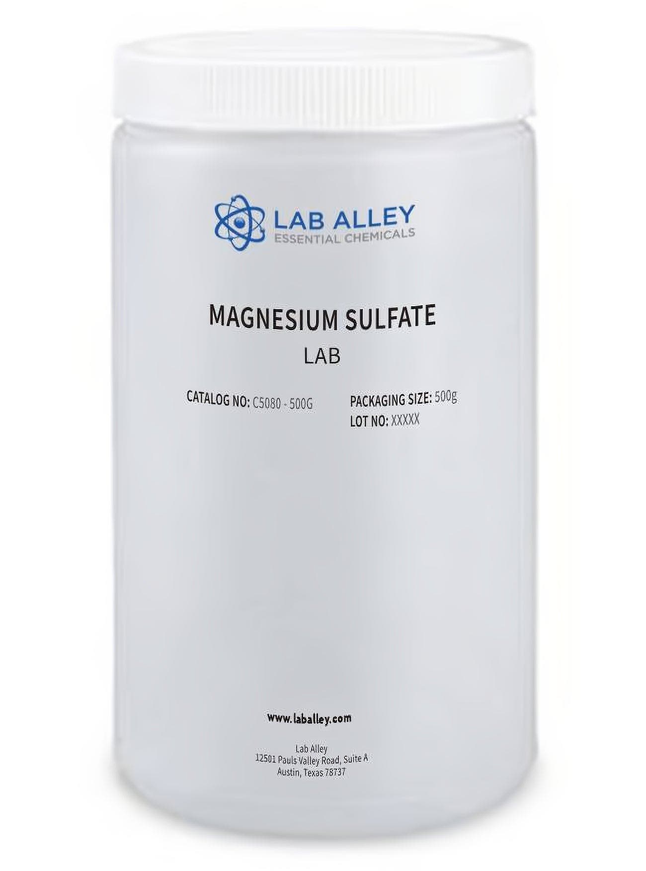 Magnesium Sulfate Crystals, Lab Grade