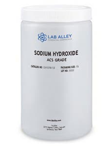 Sodium Hydroxide, Pellets, ACS, USP/NF, FCC/Food Grade