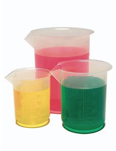 Beakers, Wide Spout, PP