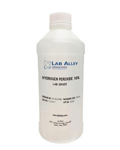 Hydrogen Peroxide 10% Solution, Lab Grade