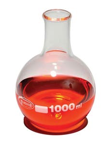 Boiling Flask, Flat Bottom, Borosilicate Glass