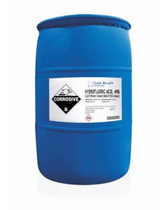 Hydrofluoric Acid 49% Solution, Electronic/Cleanroom Grade