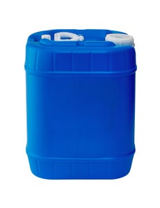 5.3 Gallon Blue Leakproof HDPE Plastic UN Rated Jerry Cans with Natural Tamper-Evident Cap