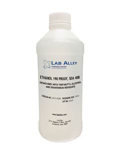 SDA 40B Ethanol 190 Proof (95%), Kosher, Halal