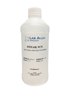 Acetic Acid Glacial 99% Semiconductor/ Electronic Grade