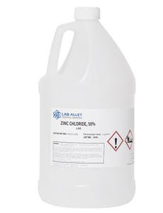 Zinc Chloride, 50% Solution, Lab Grade