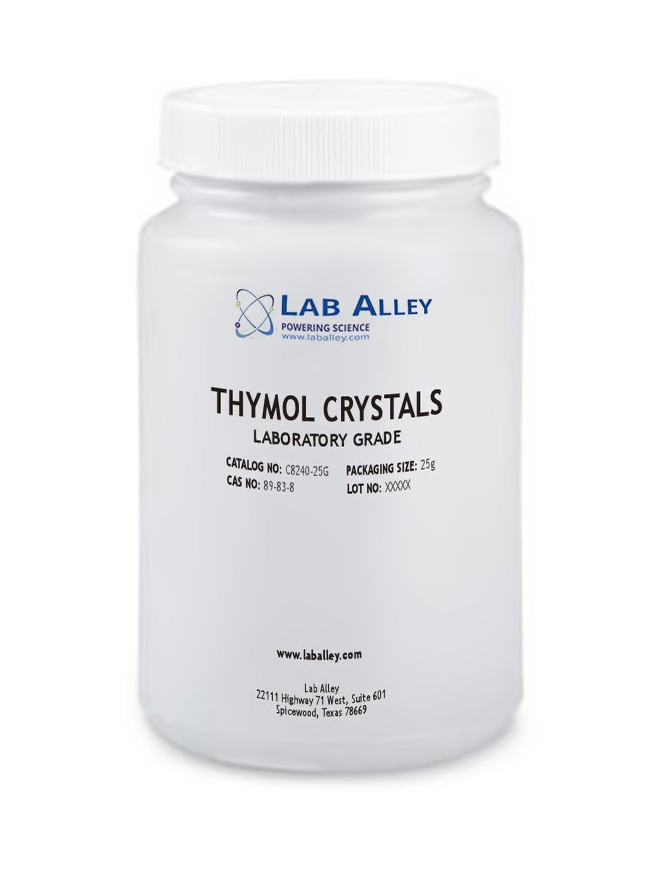 Thymol Crystal, Lab Grade