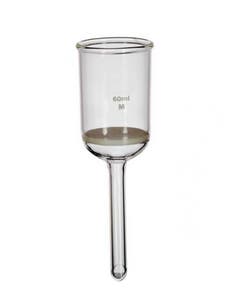 Buchner Funnel With Fritted Disc, Borosilicate Glass