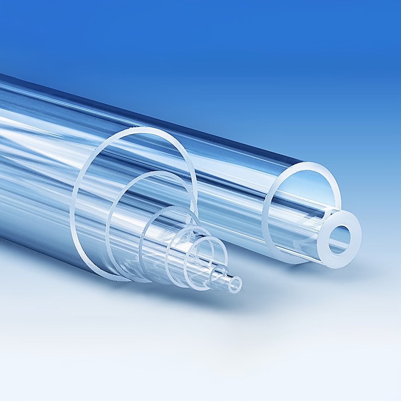 Lab Alley (Formerly Vycor) Standard Wall Hi-Temp Quartz Tubing (4ft)