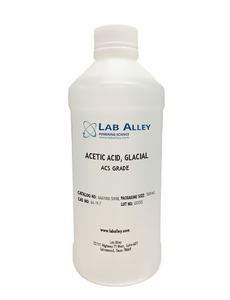 Acetic Acid Glacial 99% ACS Grade