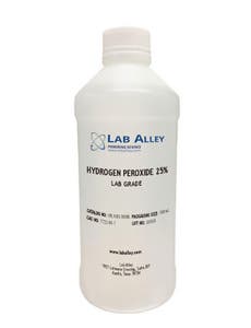 Hydrogen Peroxide 25% Solution, Lab Grade