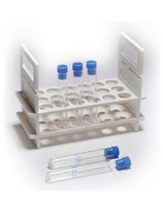 Test Tube, Polystyrene With Cap, Pack Of 100