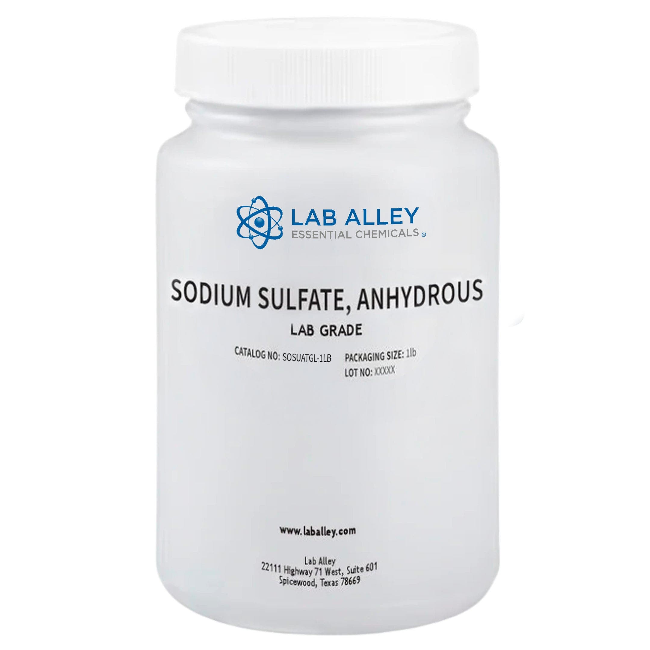 Sodium Sulfate Anhydrous, Lab Grade (Fine Granular)