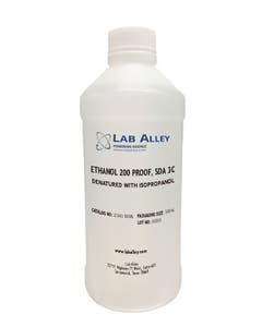 SDA 3C Ethanol 200 Proof (100%), Kosher, Halal
