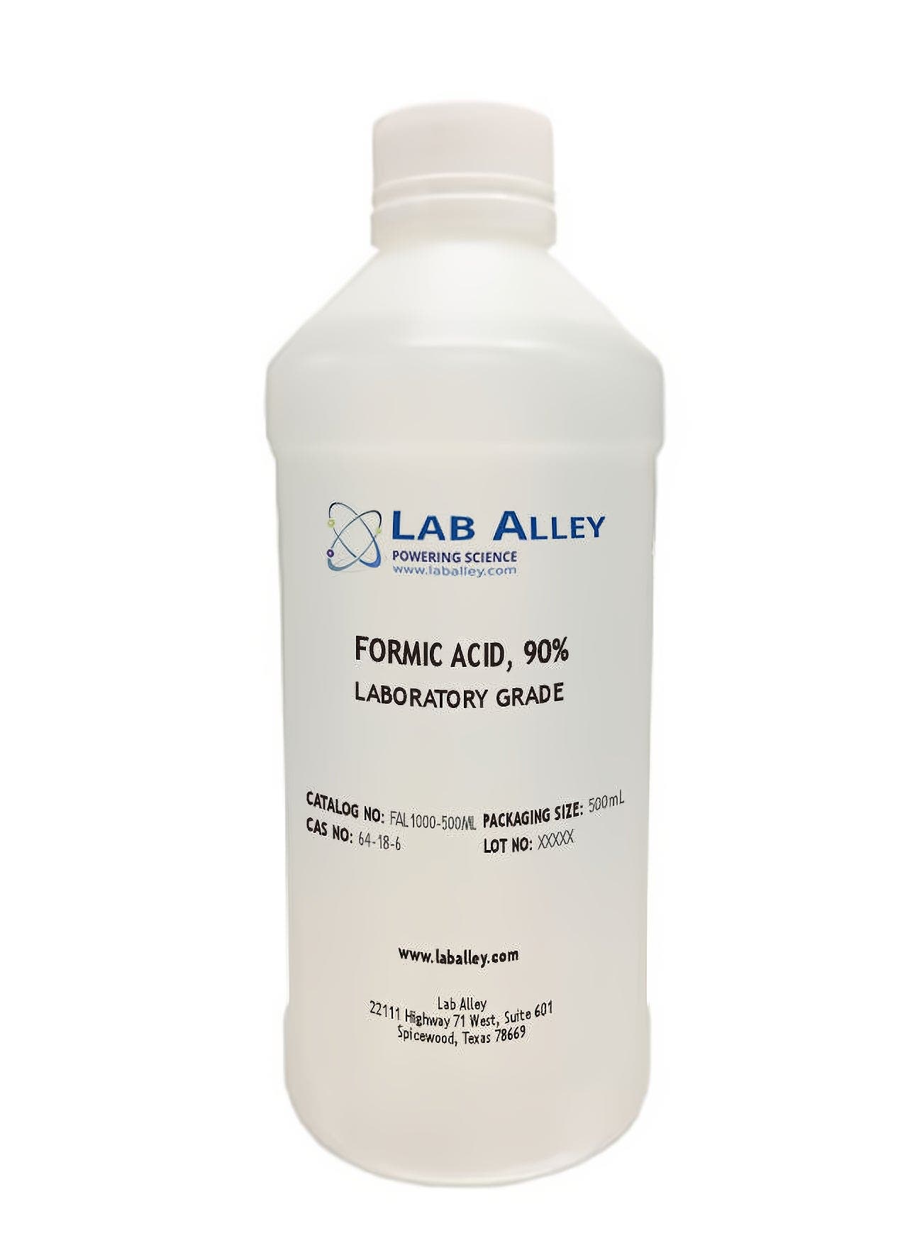 Formic Acid 90% Solution, Lab Grade