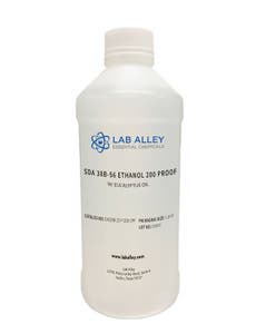 Ethanol 200 Proof w/ Eucalyptus Oil, Kosher, Halal (SDA 38B-56)