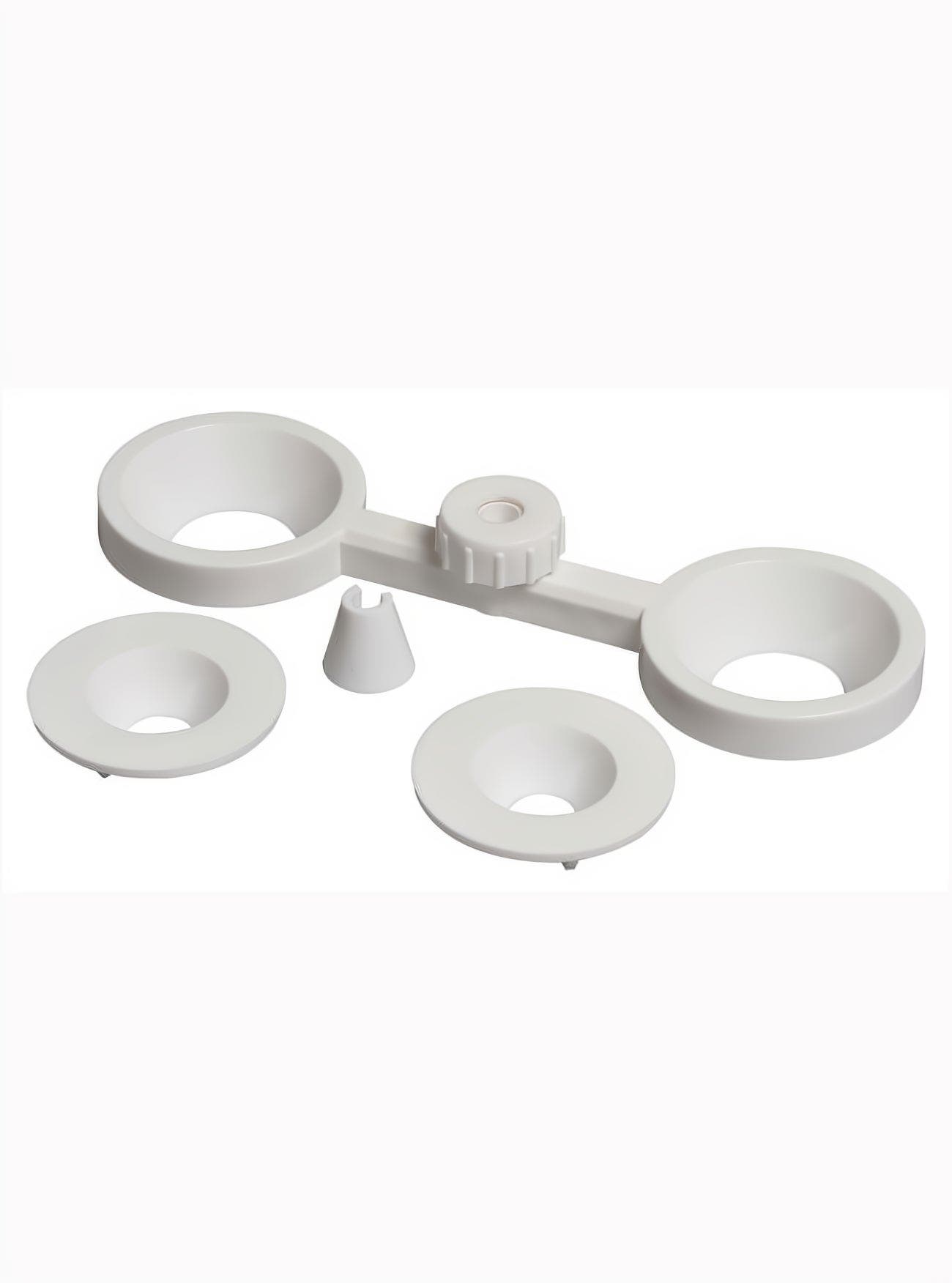 Funnel Holder, Double, PP