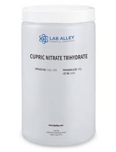 Copper (Cupric) Nitrate Trihydrate Crystal, Purified