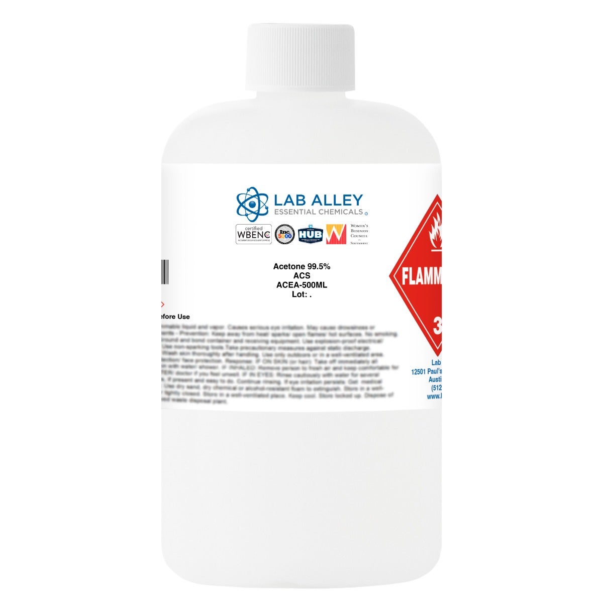 Acetone 99.5%, ACS Grade