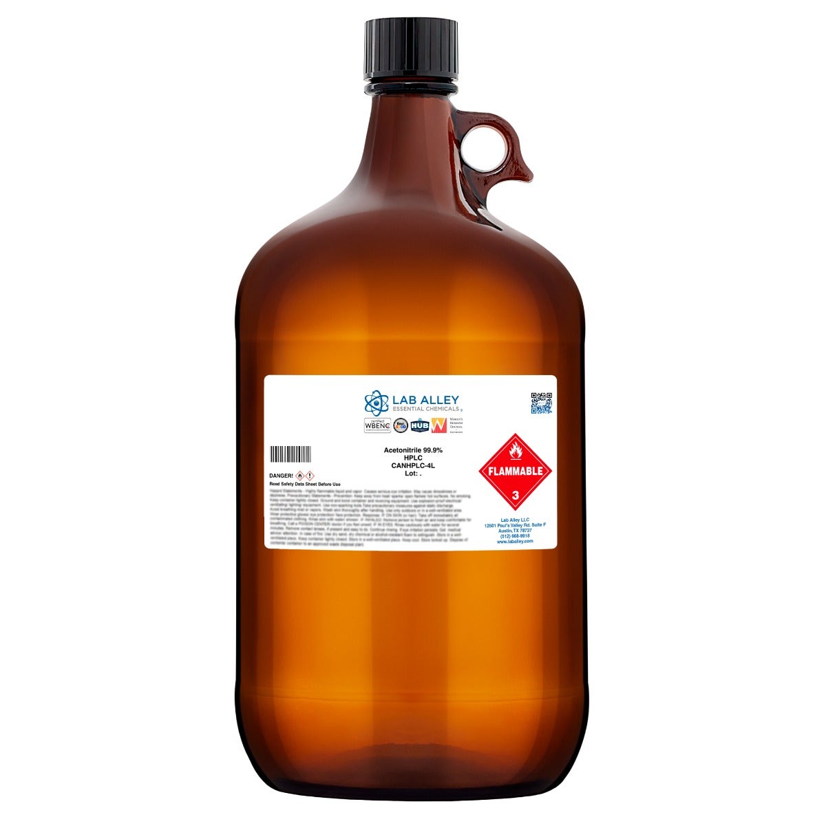 Acetonitrile 99.9% HPLC Grade