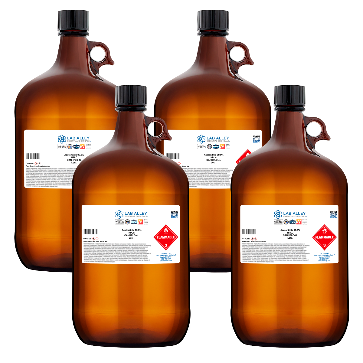 Acetonitrile 99.9% HPLC Grade