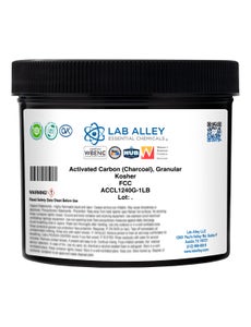 Activated Carbon (Charcoal), Granular, Food Grade, Kosher