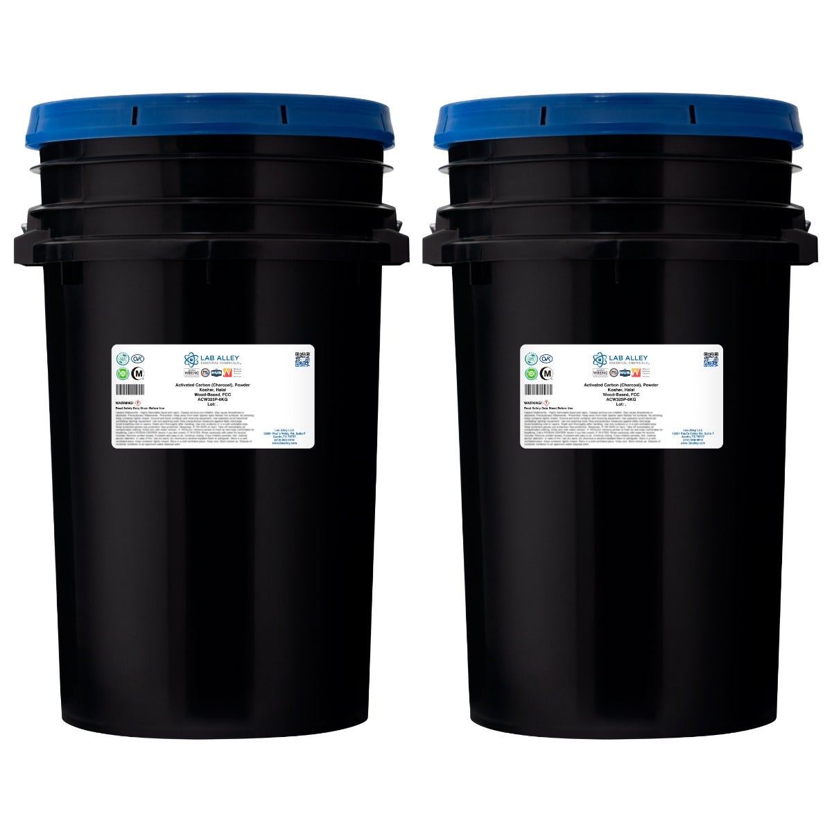 Activated Carbon (Charcoal) Powder, Food Grade, Kosher, Halal, Wood Based