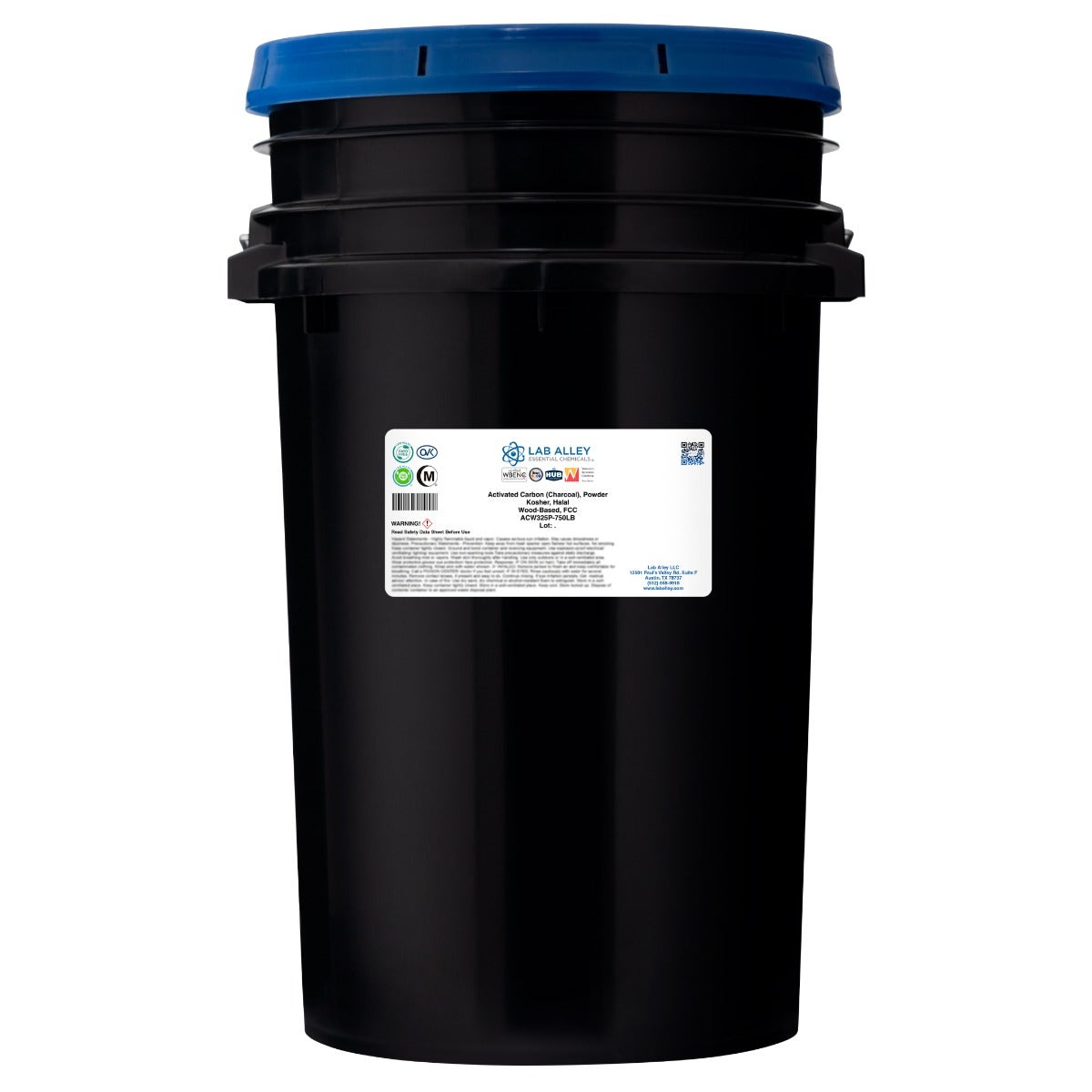 Activated Carbon (Charcoal) Powder, Food Grade, Kosher, Halal