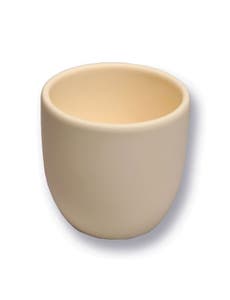 High Alumina Crucible, Tall Form