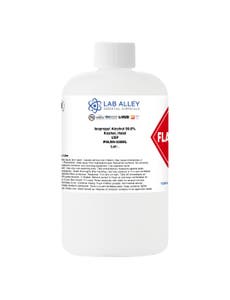 Isopropyl Alcohol 99.8% USP Grade, Kosher, Halal