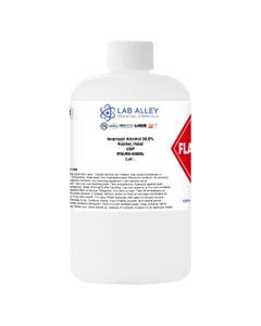 Isopropyl Alcohol 99.8% USP Grade, Kosher, Halal