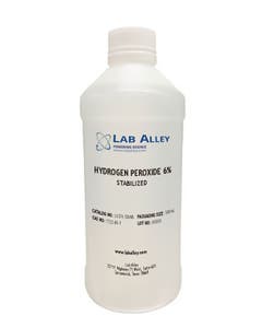 Hydrogen Peroxide 6% Solution, (Stabilized), Lab Grade