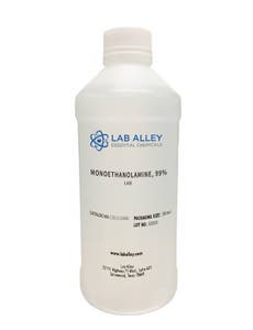 Monoethanolamine, Lab Grade, 99%