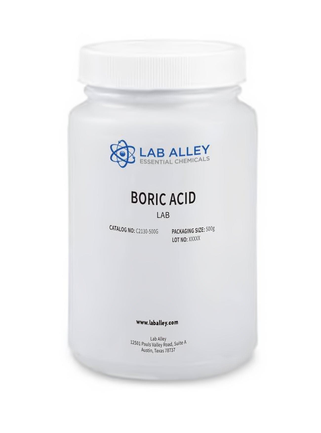 Boric Acid Powder 99% Lab Grade (Mesh size 100)