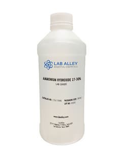 Ammonium Hydroxide 27-30% Solution, Lab Grade