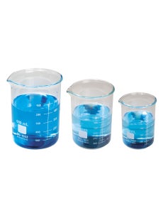 Heavy Duty Glass Beaker, Set of 3