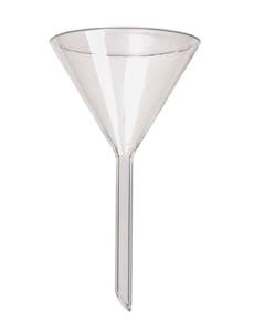 Funnels, Glass, Long Stem