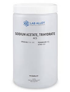 Sodium Acetate, Trihydrate, ACS Reagent Grade
