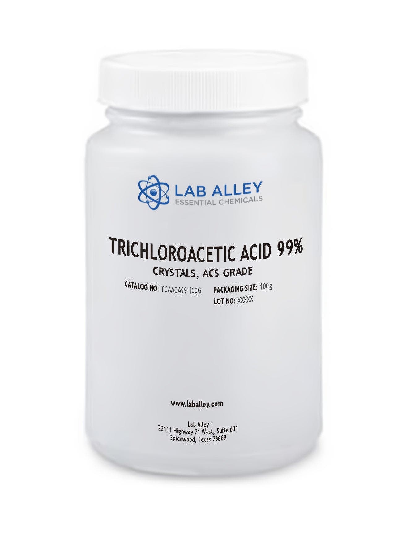 Trichloroacetic Acid 99%, Crystals, ACS Grade