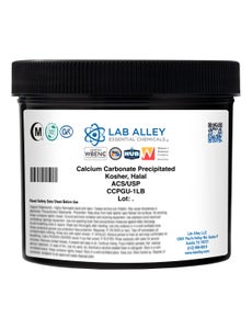 Calcium Carbonate Precipitated, ACS/USP Grade, Kosher, Halal
