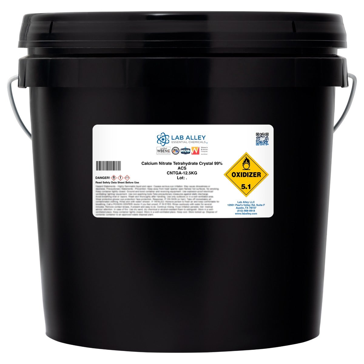Calcium Nitrate Tetrahydrate, ACS | Lab Alley